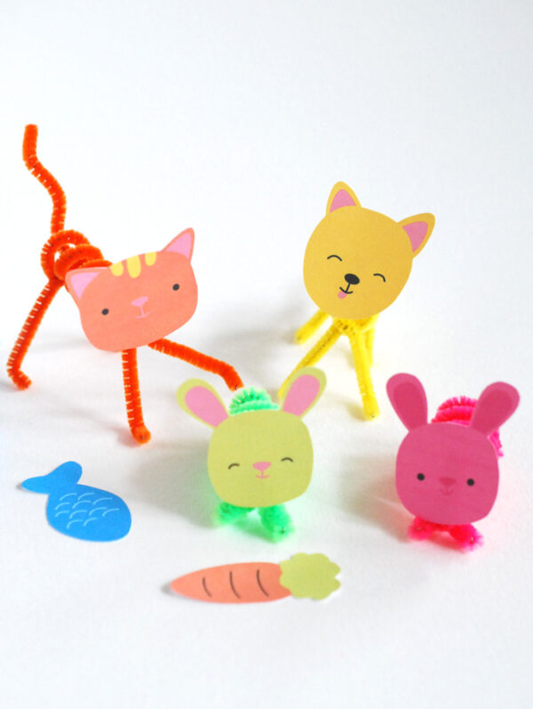 Pipe Cleaner Crafts for Kids Handmade Charlotte