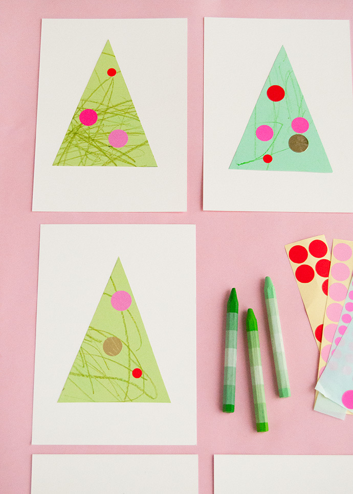 How To Make Christmas Cards with Toddlers