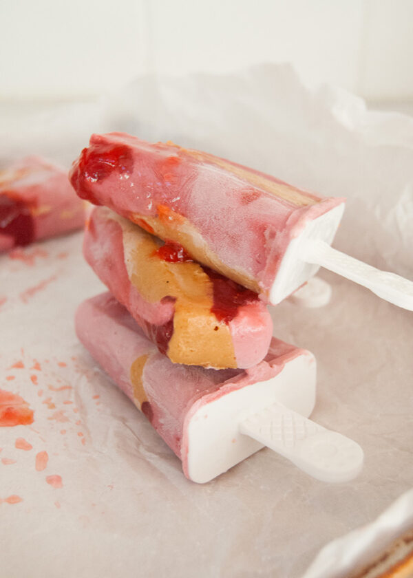 Peanut Butter & Jam Breakfast Pops Handmade Charlotte